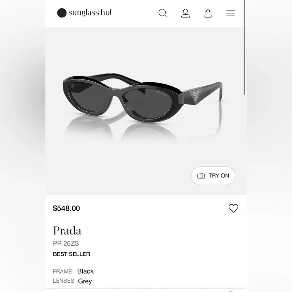 Prada PR 26ZS Sunglasses - Picture 2 of 7